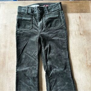 Anthropologie Pilcro Olive Corduroy Trousers